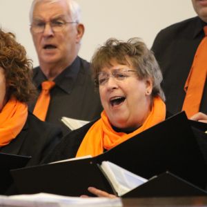 Margriet, Kees, Marcia en Ger